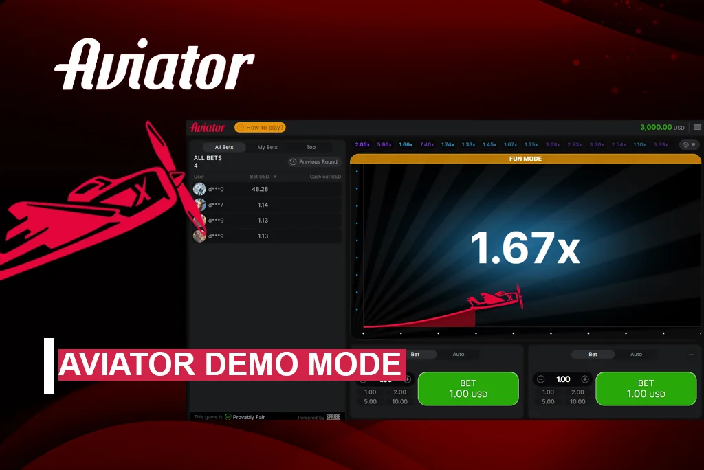 Aviator Demo Mode