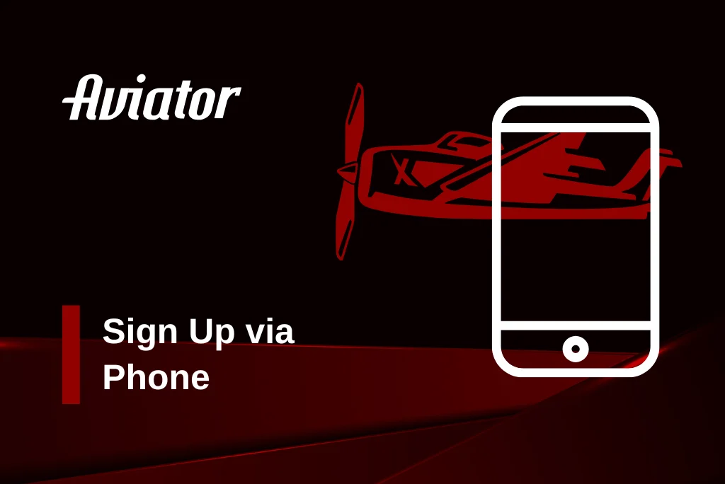 Aviator Sign Up via phone