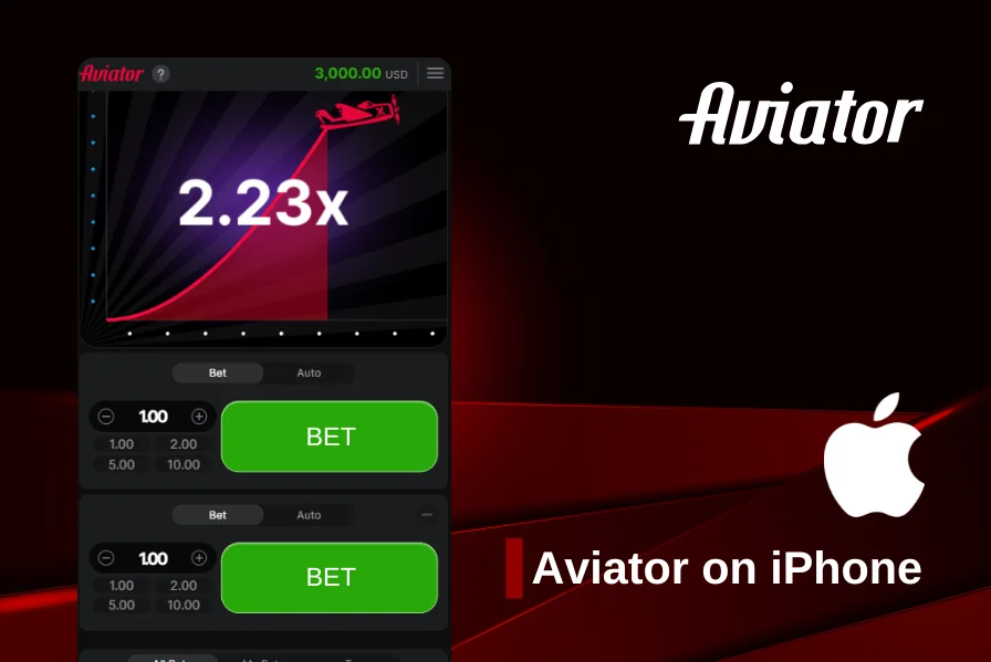 aviator on iphone