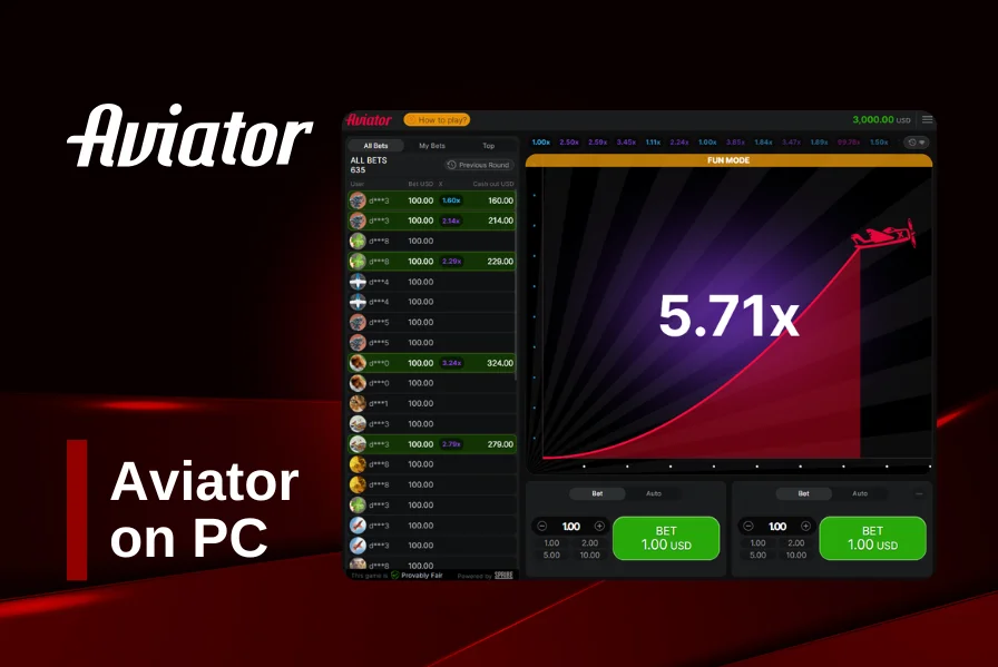 aviator on pc